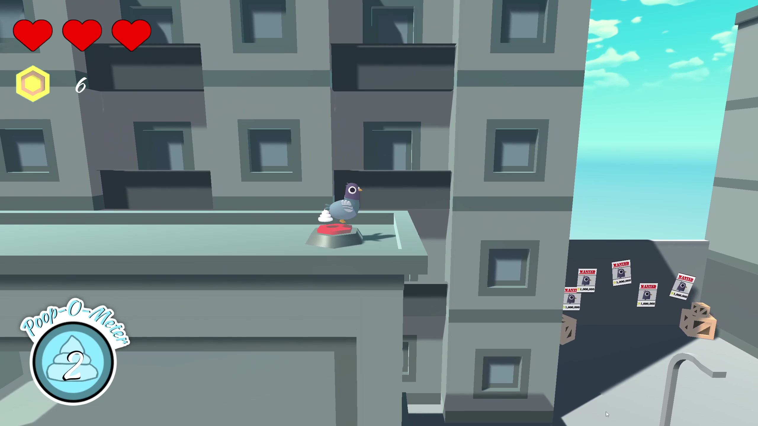 Pigeon in-game screenshot