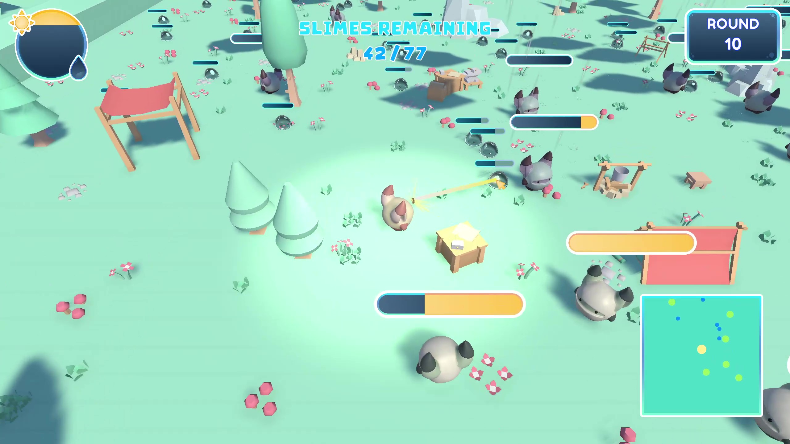 Goblins & Clouds Gameplay View